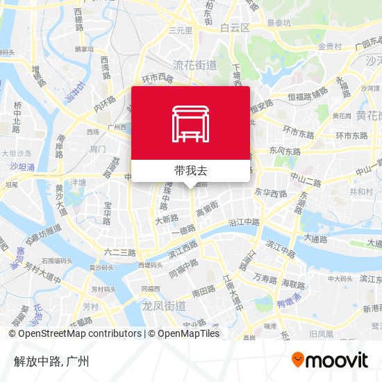 解放中路地图