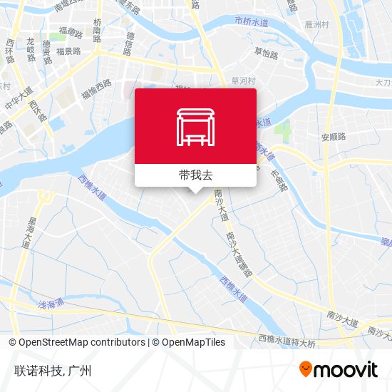 联诺科技地图