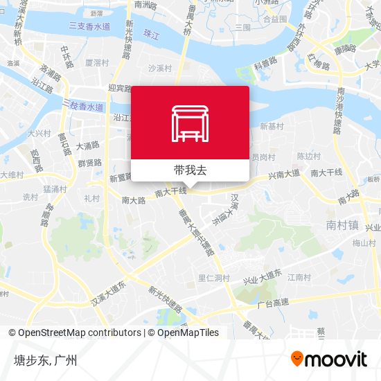 塘步东地图