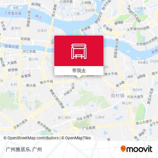 广州雅居乐地图