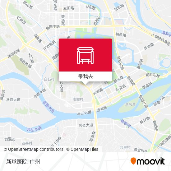 新球医院地图