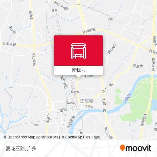 夏花三路地图