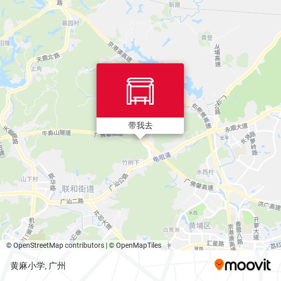 黄麻小学地图