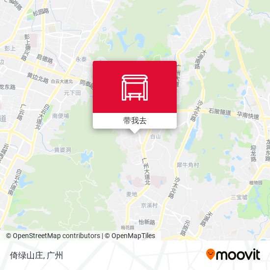 倚绿山庄地图