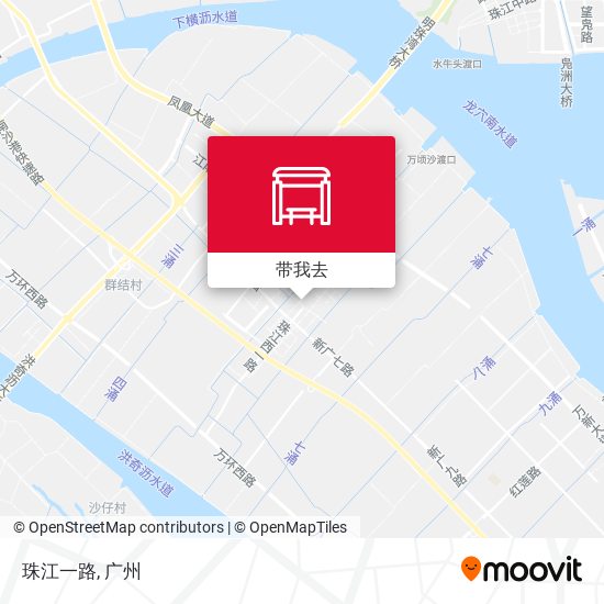 珠江一路地图