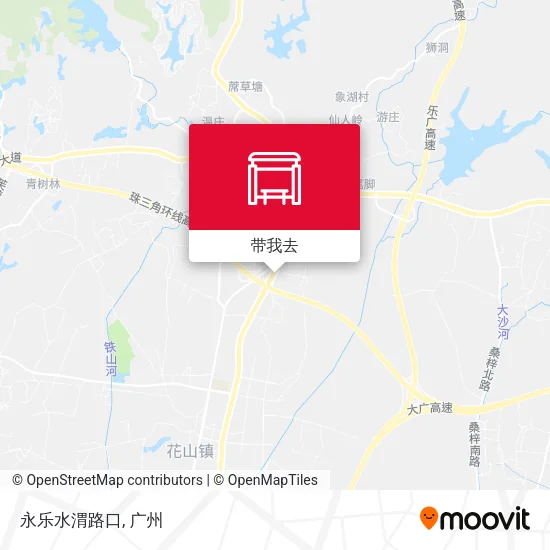 永乐水渭路口地图