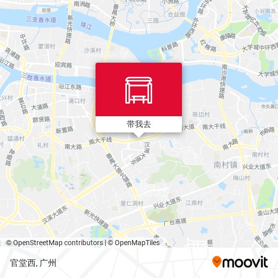 官堂西地图