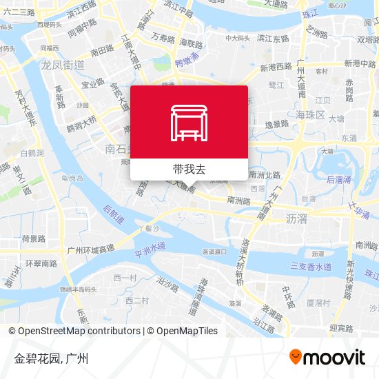 金碧花园地图