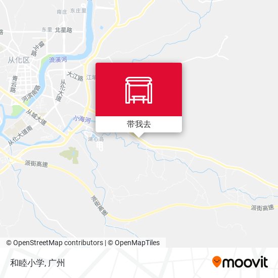 和睦小学地图