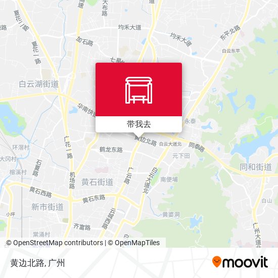 黄边北路地图