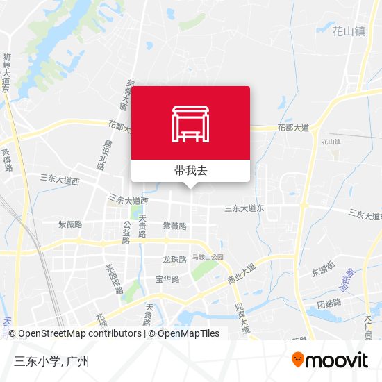 三东小学地图