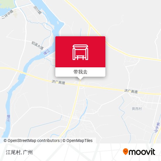 江尾村地图