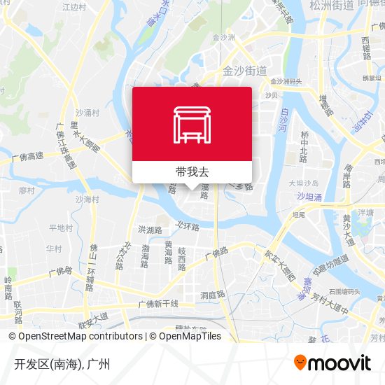 开发区(南海)地图