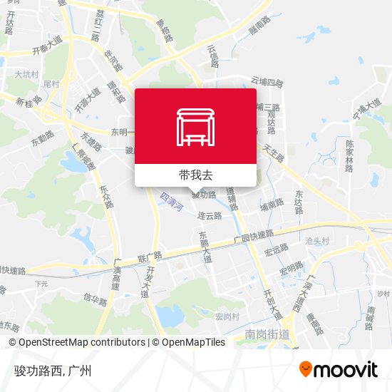 骏功路西地图