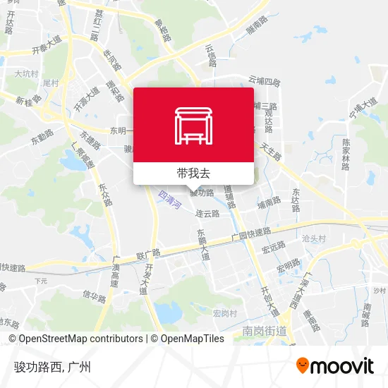 骏功路西地图