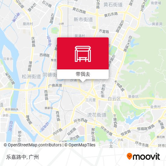 乐嘉路中地图