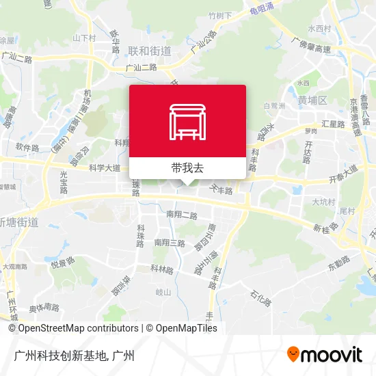 广州科技创新基地地图