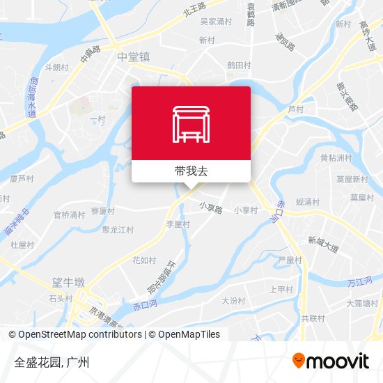 全盛花园地图