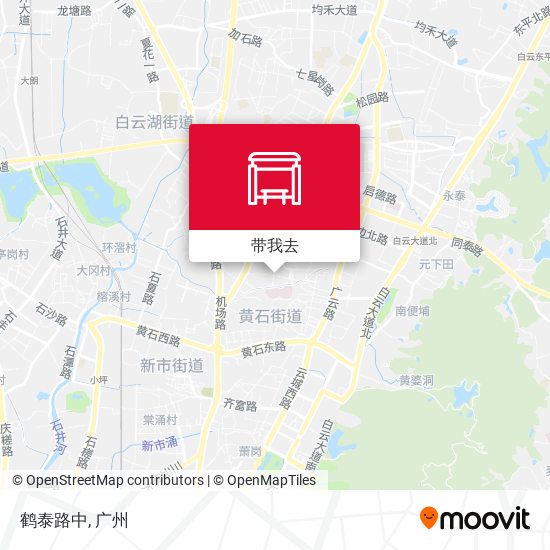 鹤泰路中地图