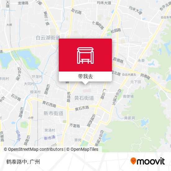 鹤泰路中地图