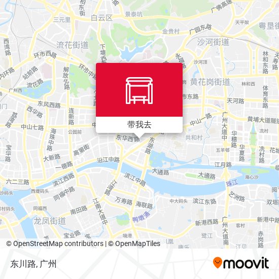 东川路地图