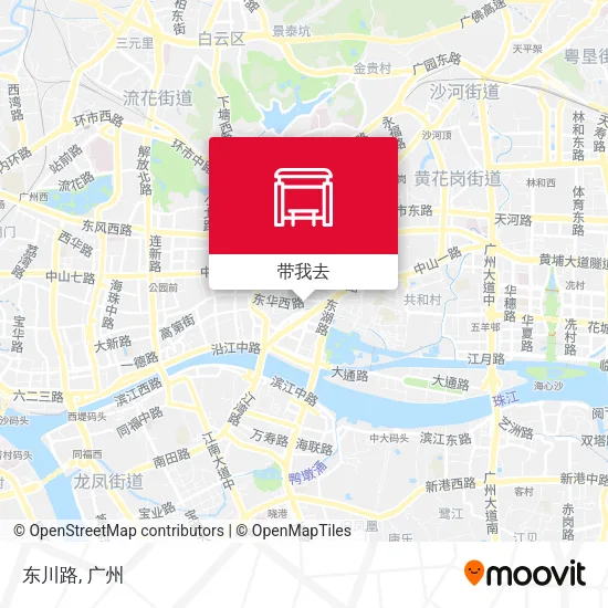 东川路地图
