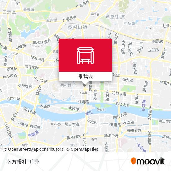 南方报社地图