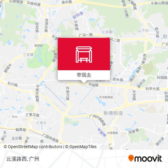 云溪路西地图