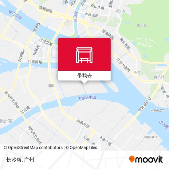 长沙桥地图