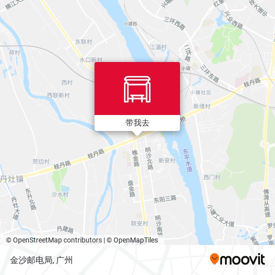 金沙邮电局地图
