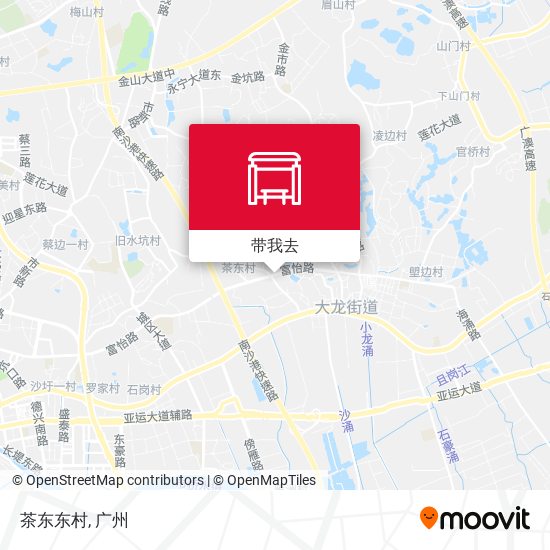 茶东东村地图