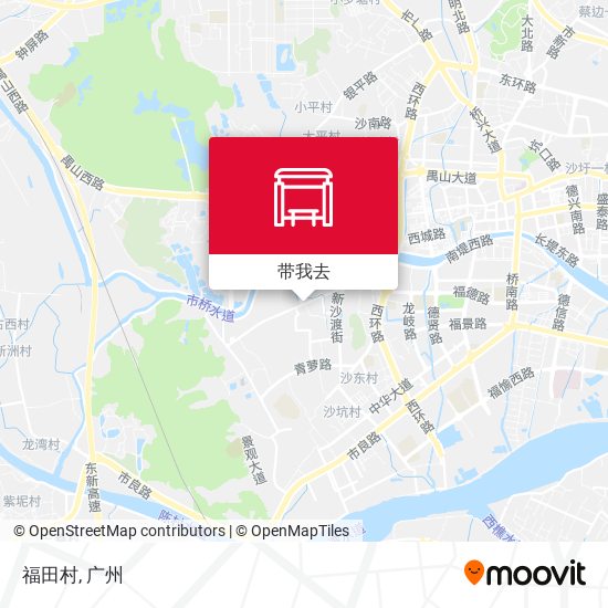 福田村地图