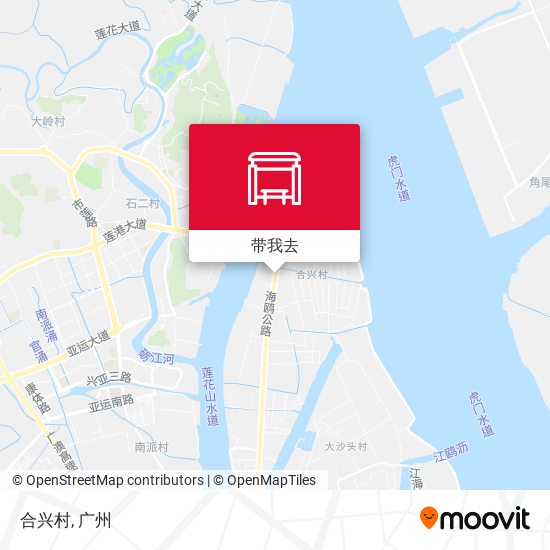 合兴村地图