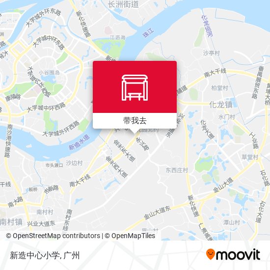 新造中心小学地图