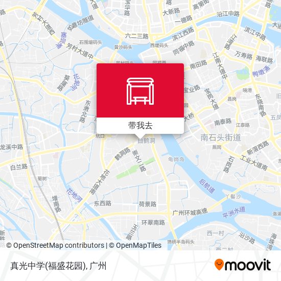 真光中学(福盛花园)地图