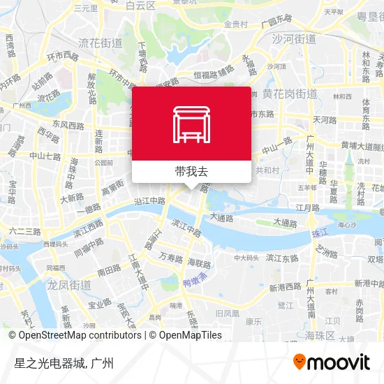 星之光电器城地图