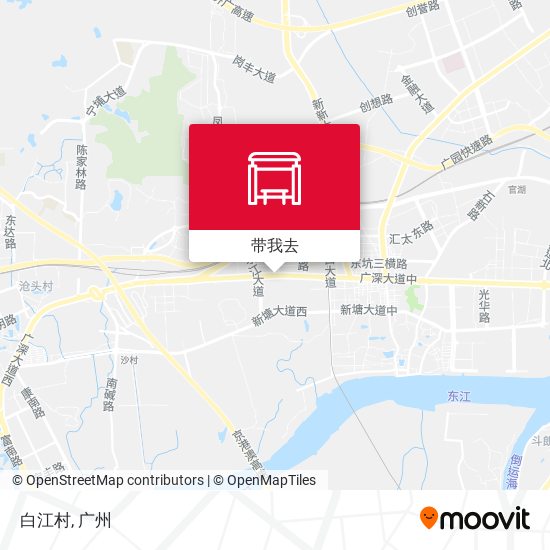 白江村地图
