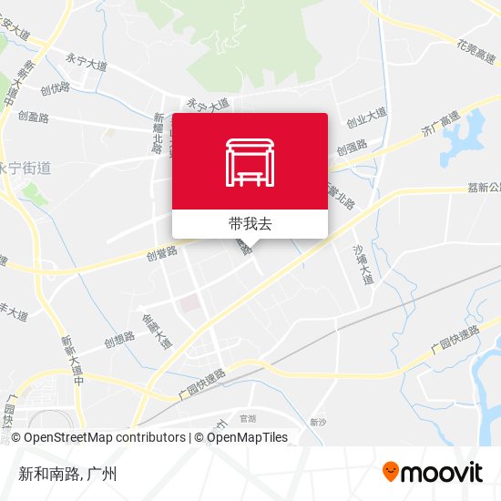 新和南路地图