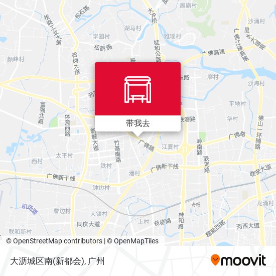大沥城区南(新都会)地图