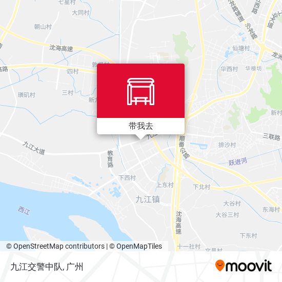 九江交警中队地图