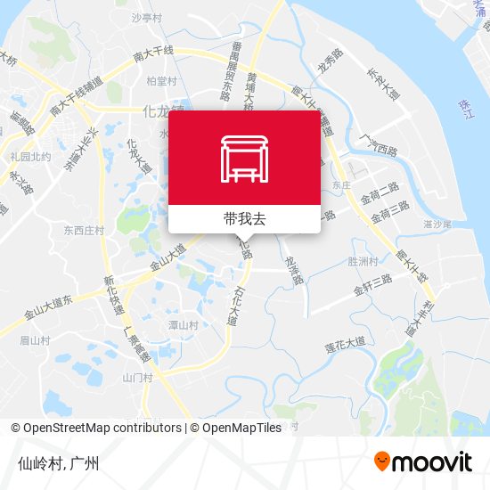 仙岭村地图