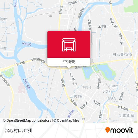 滘心村口地图