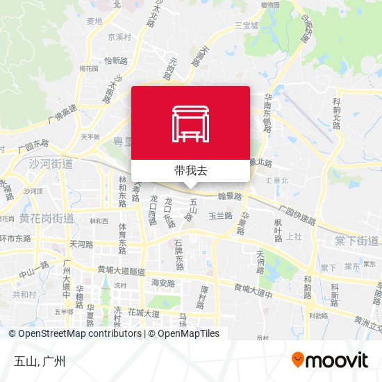 五山地图