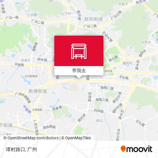 谭村路口地图