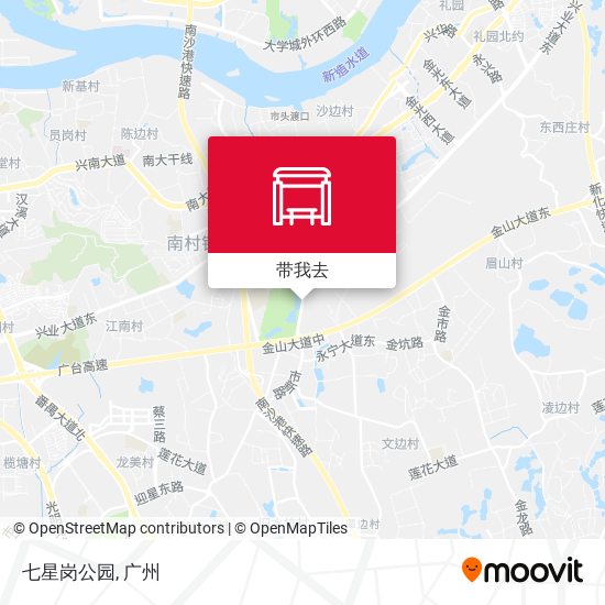 七星岗公园地图