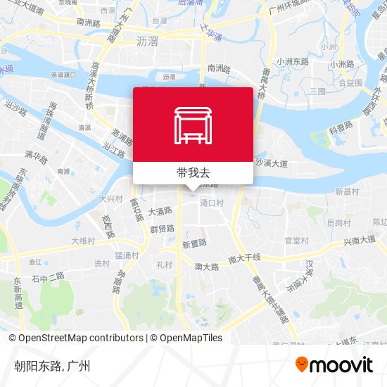 朝阳东路地图