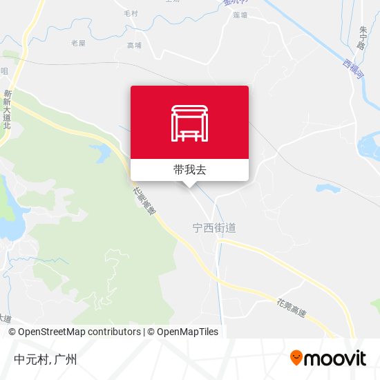中元村地图