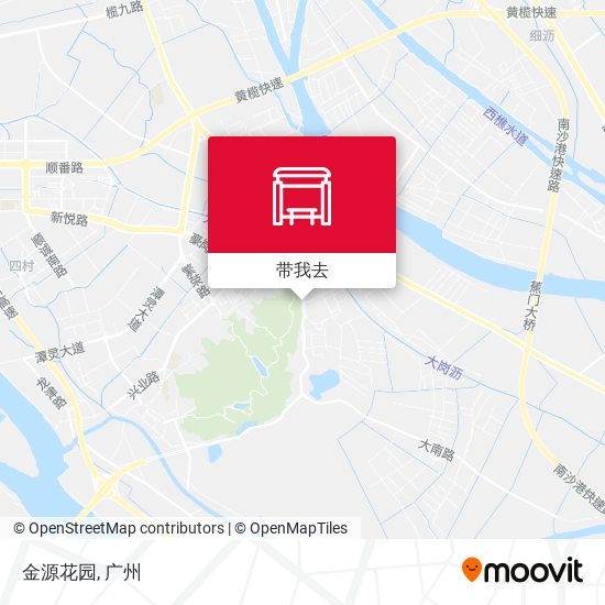 金源花园地图