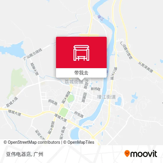 亚伟电器店地图