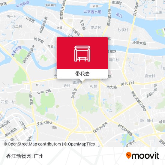 香江动物园地图